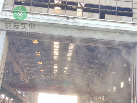 江陰中船澄西船舶修造有限公司-倉庫門口霧簾