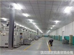 蘭溪紡織廠絡筒車間高壓微霧加濕案例