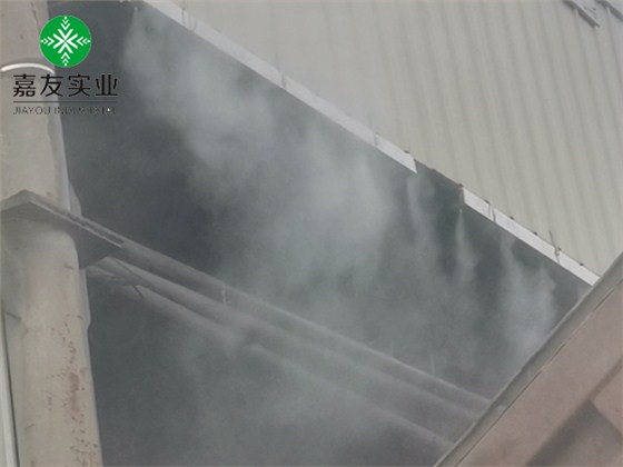 干霧抑塵系統(tǒng)門(mén)口霧簾 (5)