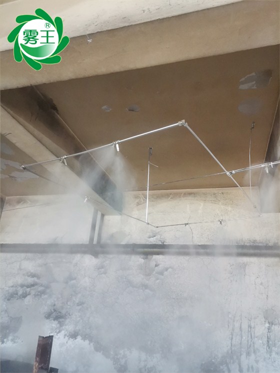 輸煤皮帶機(jī)輸送帶高壓噴霧降塵系統(tǒng) (2)