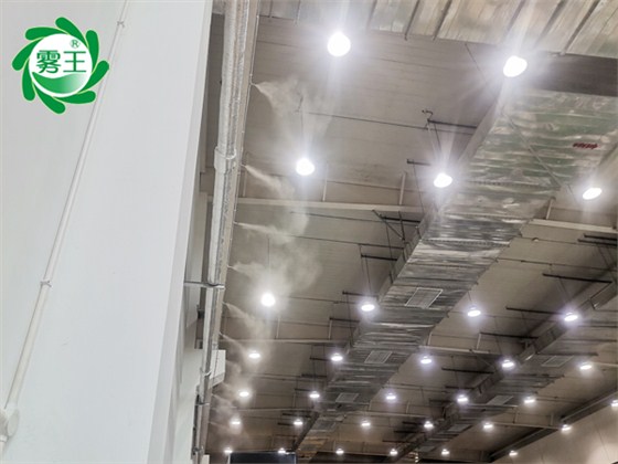 塑料薄膜車(chē)間高壓微霧加濕器 (2)