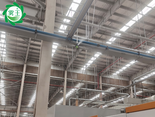 干霧加濕器應(yīng)用案例解析：加濕除靜電賦能龍洋木業(yè)增產(chǎn)提質(zhì)