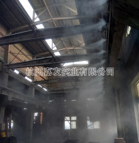 嘉興東譽達噴霧降塵設(shè)備案例1