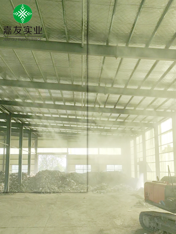 垃圾處理車(chē)間噴霧降塵系統(tǒng) (1)