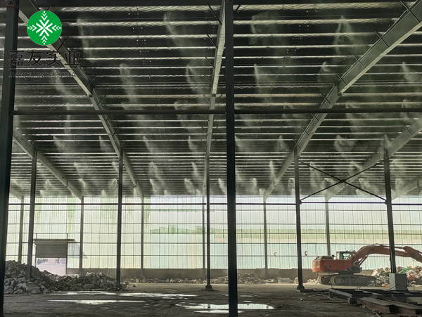 垃圾處理車(chē)間噴霧降塵系統(tǒng) (6)