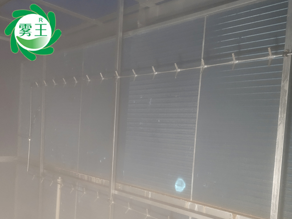 高壓微霧加濕器案例：愛津生物作業(yè)車間空調(diào)機(jī)組加濕提效
