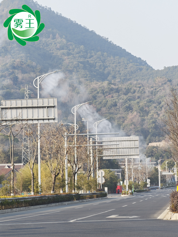 道路路燈桿噴霧降塵系統(tǒng) (7)